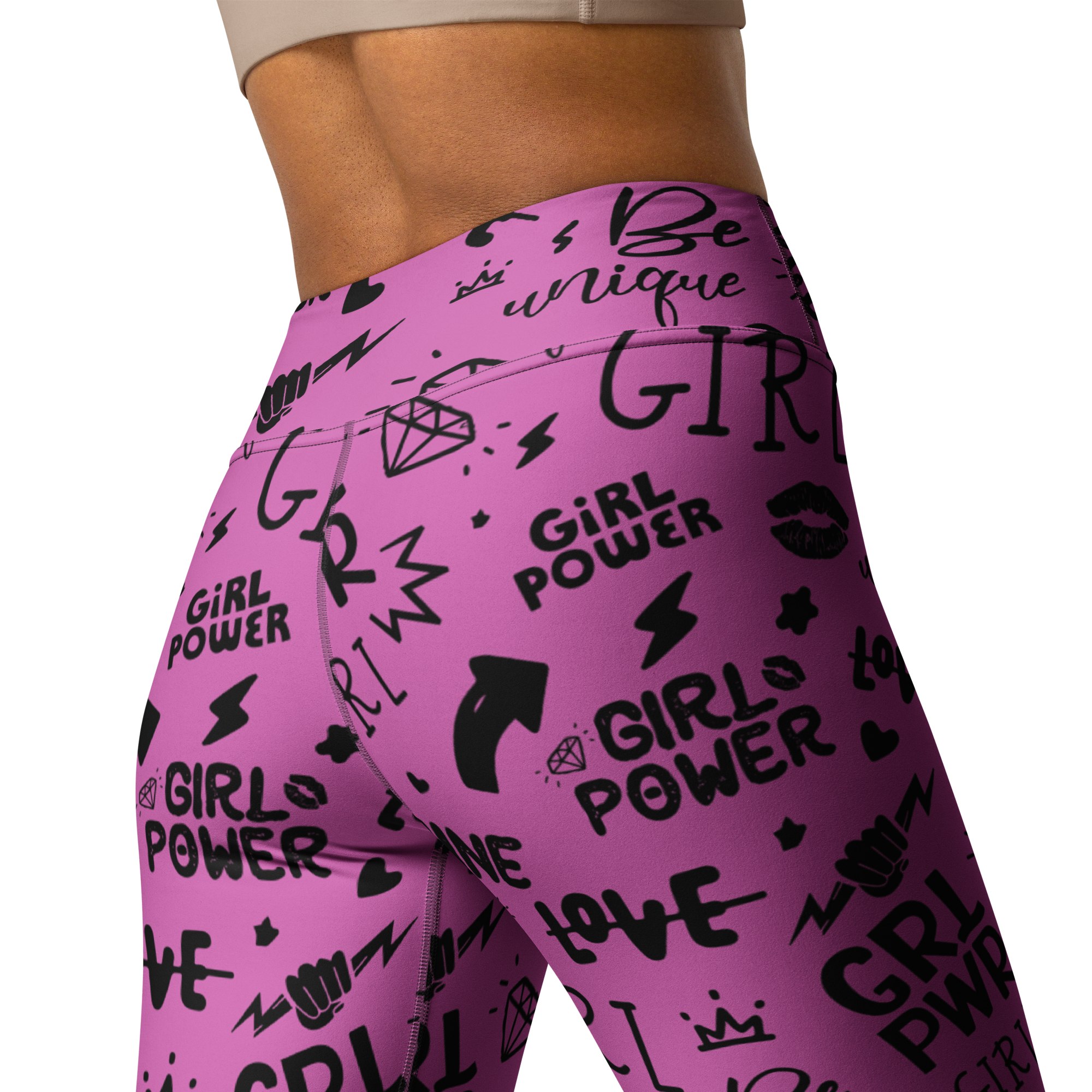Girl Power Yoga Leggings